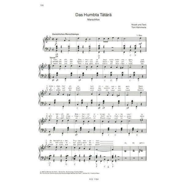 Sikorski Musikverlage Das groe Stimmungsliederalbum