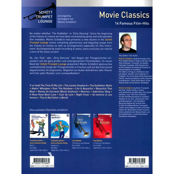 Schott Movie Classics Trumpet