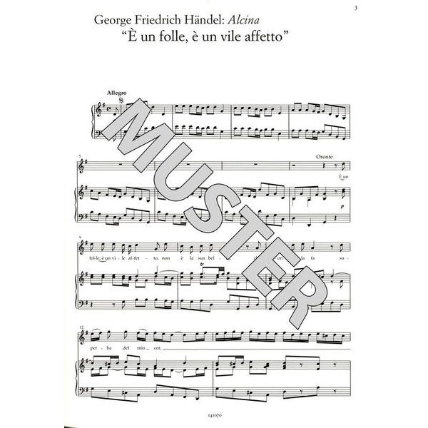 Ricordi Opera Italiana Tenor