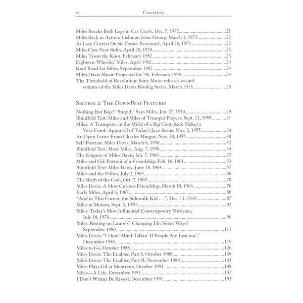 Backbeat Books The Miles Davis Reader