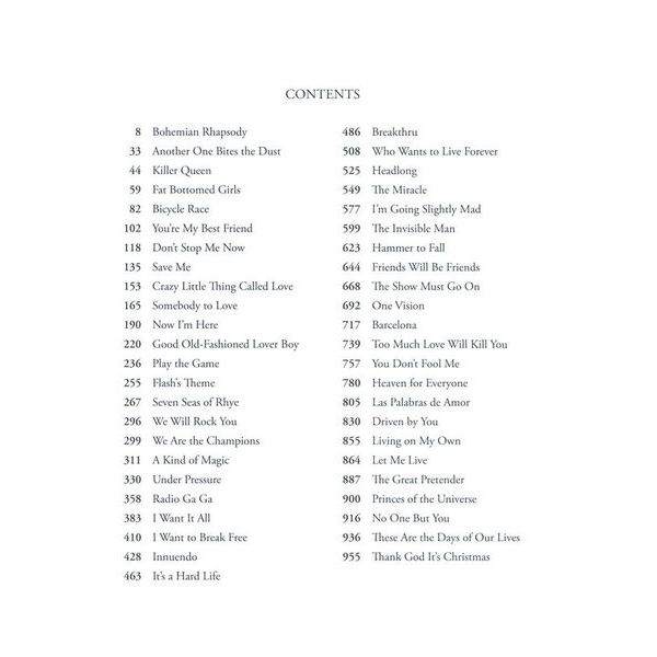 Hal Leonard Queen Platinum Collection