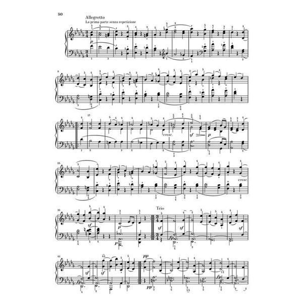 Henle Verlag Beethoven Fünf Klaviersonaten