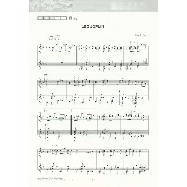 Edition Dux Saitenwege für zwei Gitarren 2