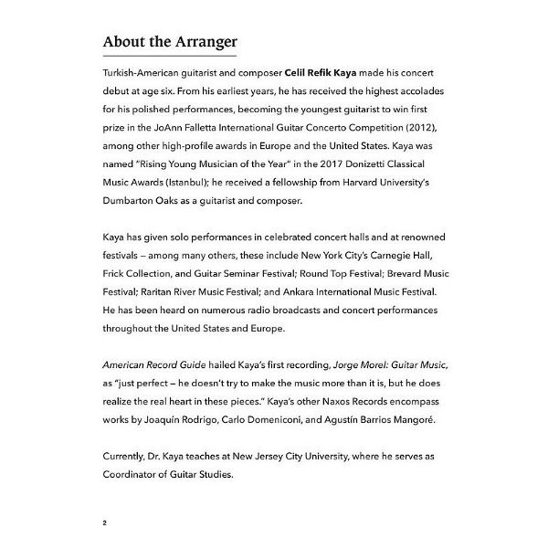 Hal Leonard Astor Piazzolla Guitar