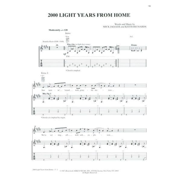 Alfred Music Publishing Rolling Stones 50 Songs