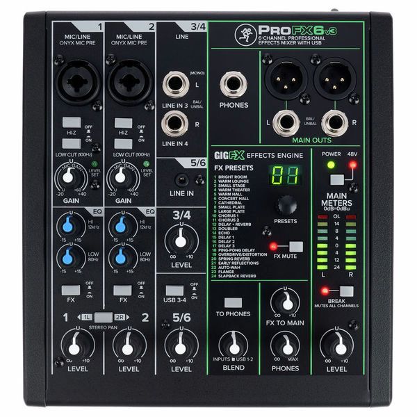 Mackie ProFX6v3