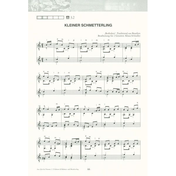 Edition Dux Saitenwege für zwei Gitarren 1