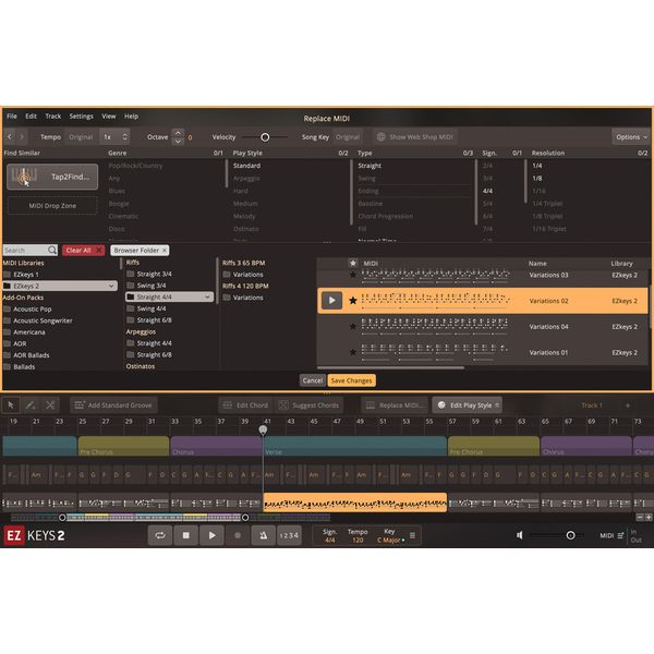 Toontrack EZKeys 2 MIDI Edition