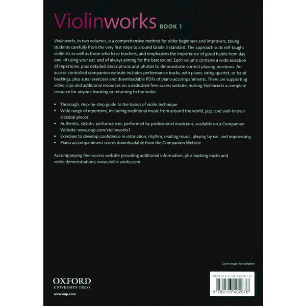 Oxford University Press Violinworks 1