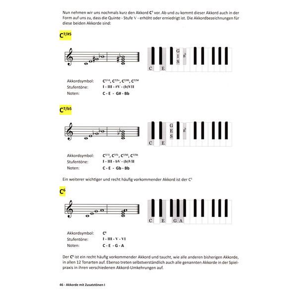 Learning Chords  Piano Akkorde