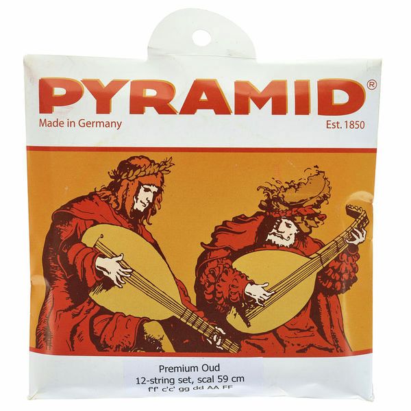 Pyramid Arabic Oud High Tuning g-wound