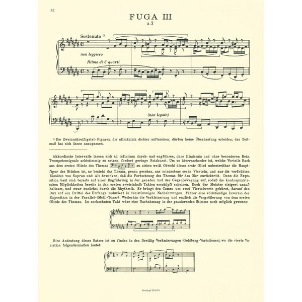 Breitkopf & Hrtel Bach/Busoni Wohltemperiert 1/1