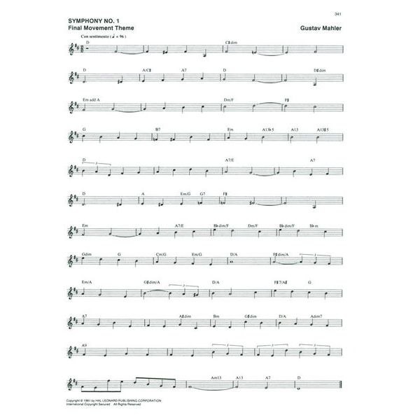 Hal Leonard Classical Fake Book