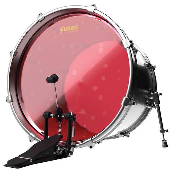Evans 22" Hydraulic Red Bass Drum