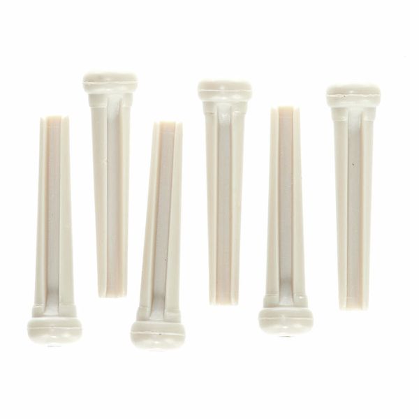 Graph Tech PP1182-00 Bridge Pin Set Wh