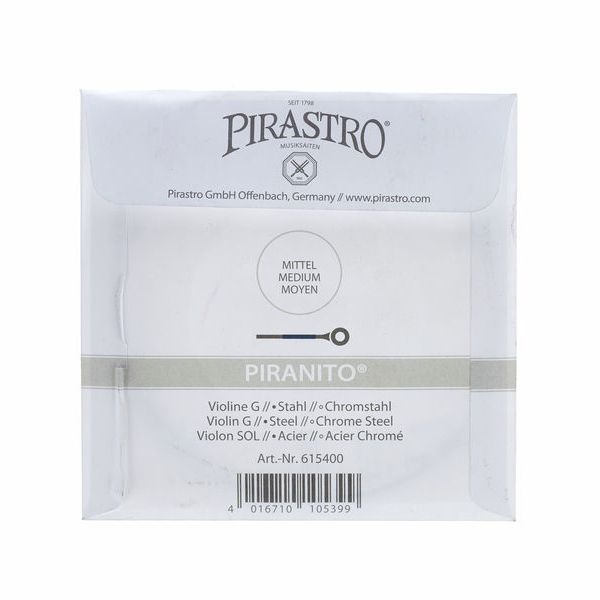 Pirastro Piranito G Violin 4/4 medium