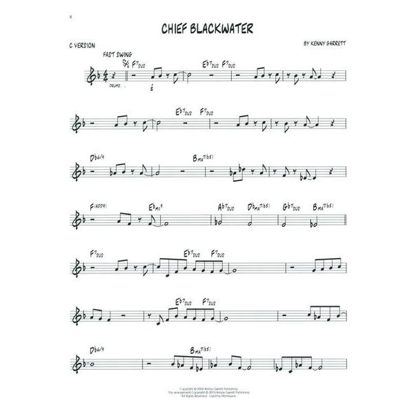 Hal Leonard Jazz Play-Along Kenny Garrett