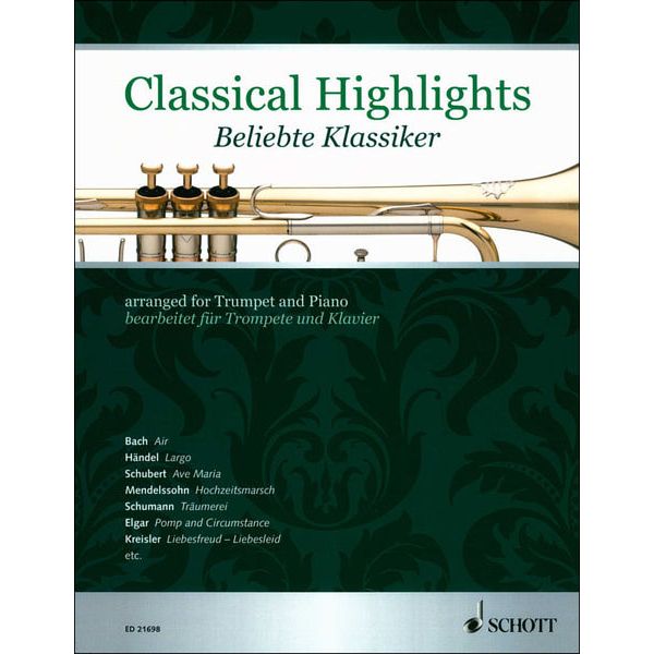 Schott Classical Highlights Trumpet