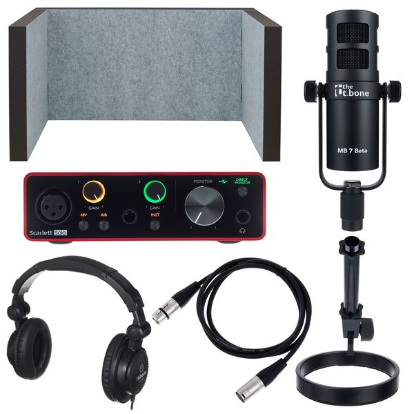 the t.bone MB 7 Beta Podcast Pro Bundle