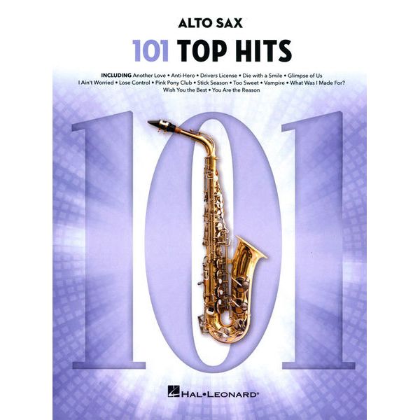 Hal Leonard 101 Top Hits for Alto Sax