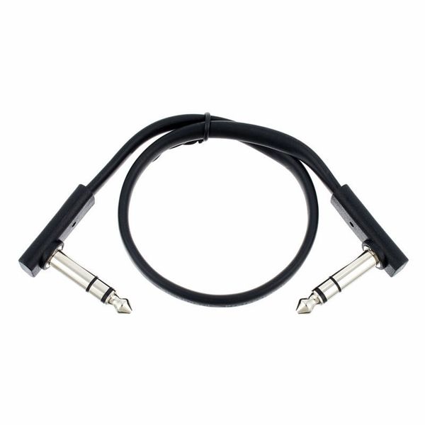 Rockboard Flat TRS Cable 30 cm BK