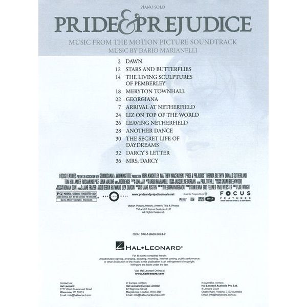 Wise Publications Pride & Prejudice