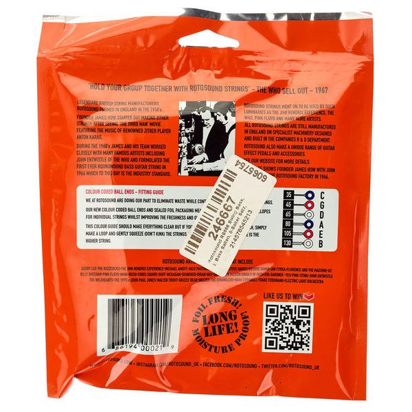 Rotosound RS666LD Swing Bass