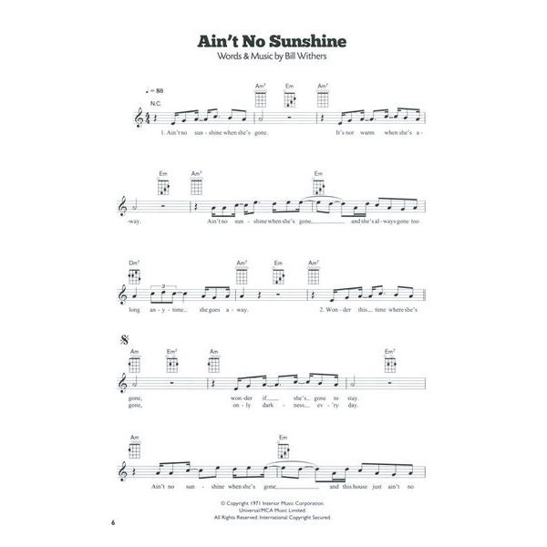 Hal Leonard 101 Hits For Ukulele