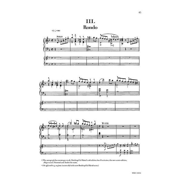 Music Minus One Mozart Concerto No.20 KV 466