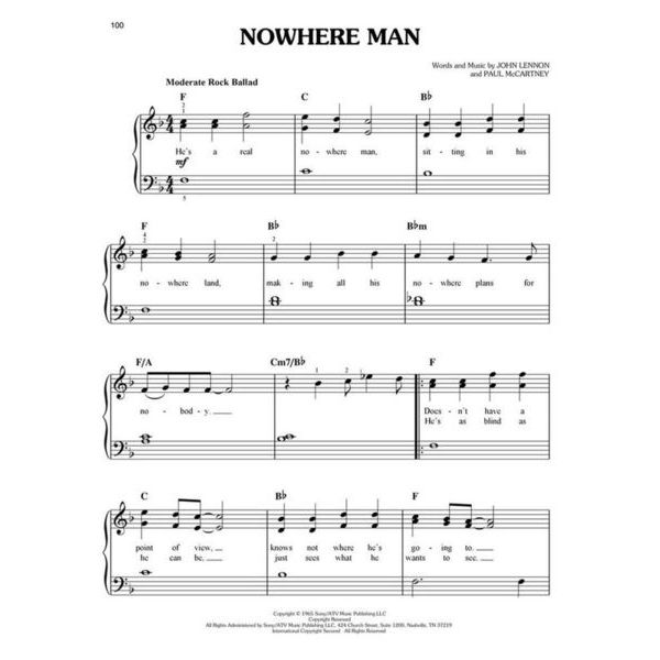 Hal Leonard First 50 Songs By The Beatles