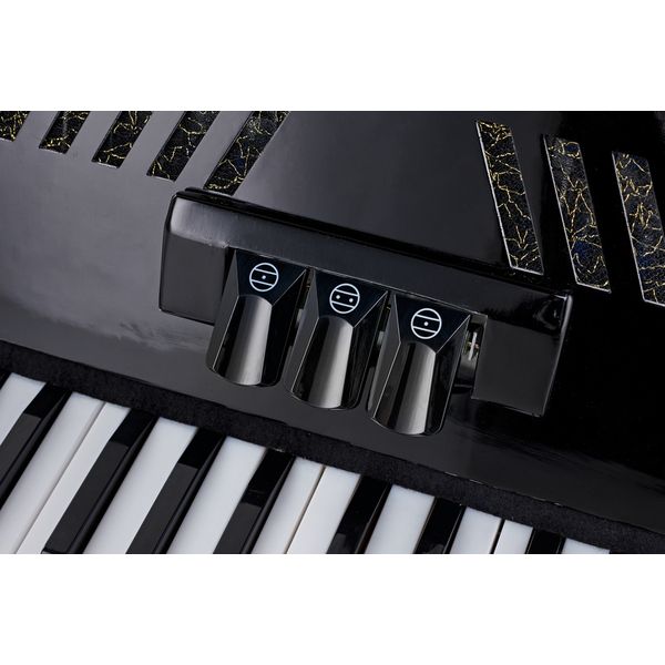 Startone Piano Accordion 48 Black MKII