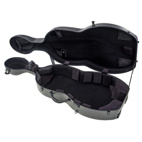 Gewa Pure Cello Polycarb. BK Wheels