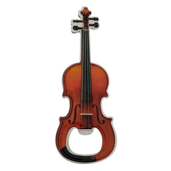 agifty Bottle Opener Violin Magnet