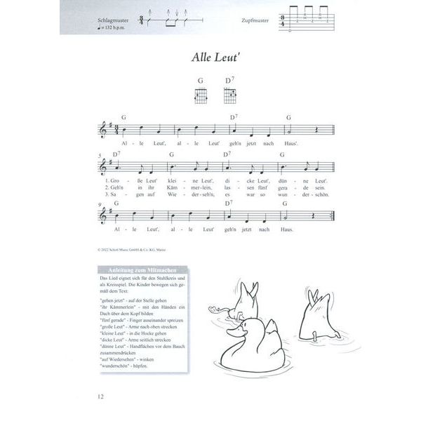 Schott Kinderliederbuch Gitarre
