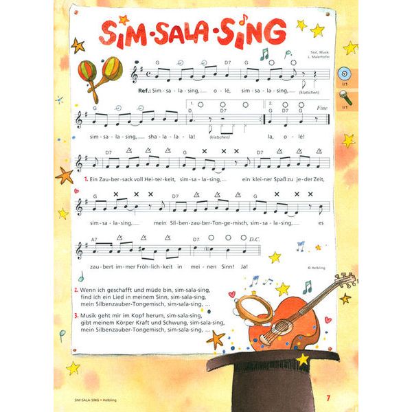 Helbling Verlag Sim Sala Sing Das Liederbuch D