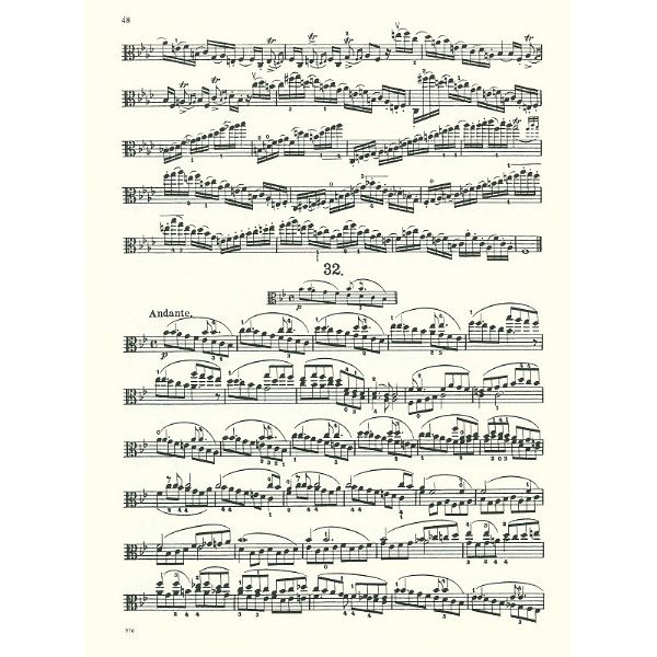 International Music Company Kreutzer 42 Studies Viola