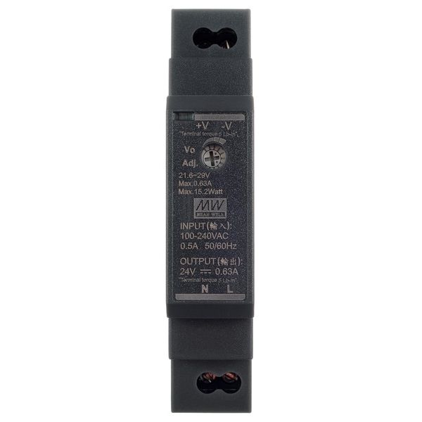 MeanWell HDR-15-24 Power Supply 0,63A
