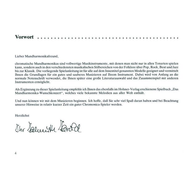 Hohner Spiel Chromatische Harmonikas