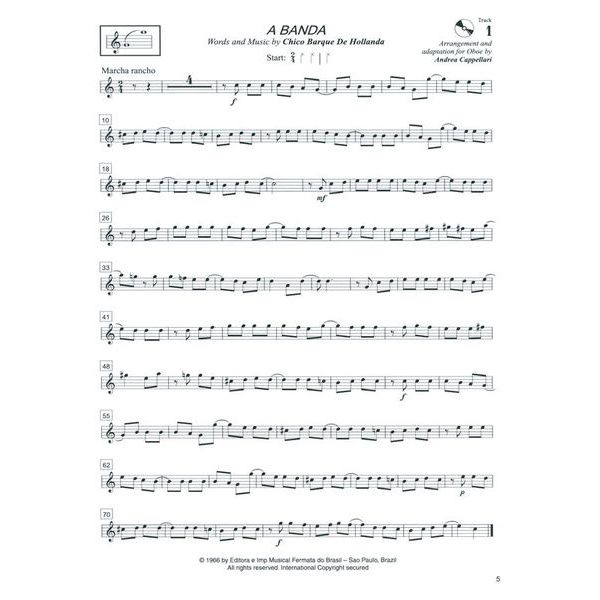 Edition Carisch Anthology Oboe 1