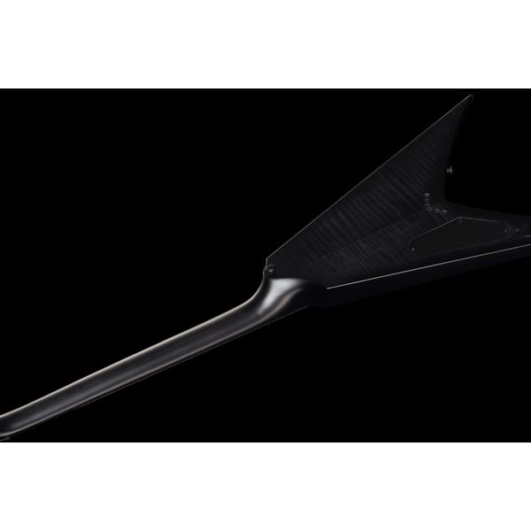 Solar Guitars V2.6FBB Baritone Flame Black