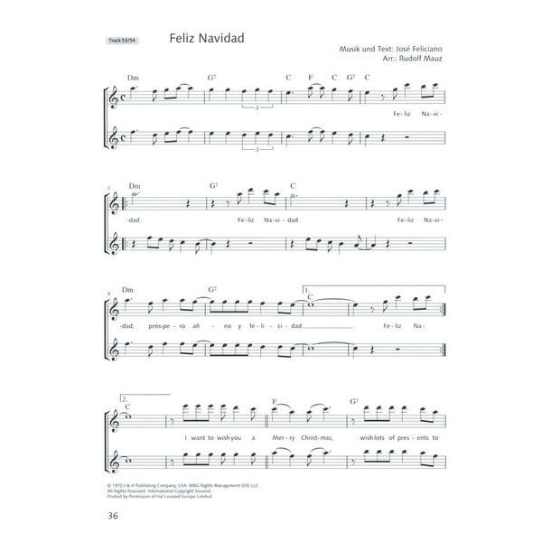 Schott Fröhliche Weihnachtslieder Fl