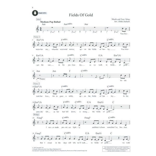 Schott Classic Pop Ballads A-Sax