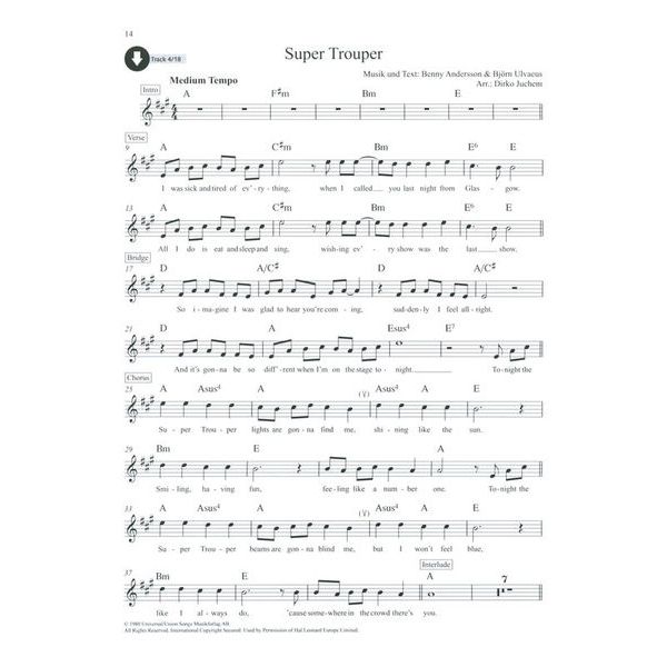 Schott Abba Classics A-Sax