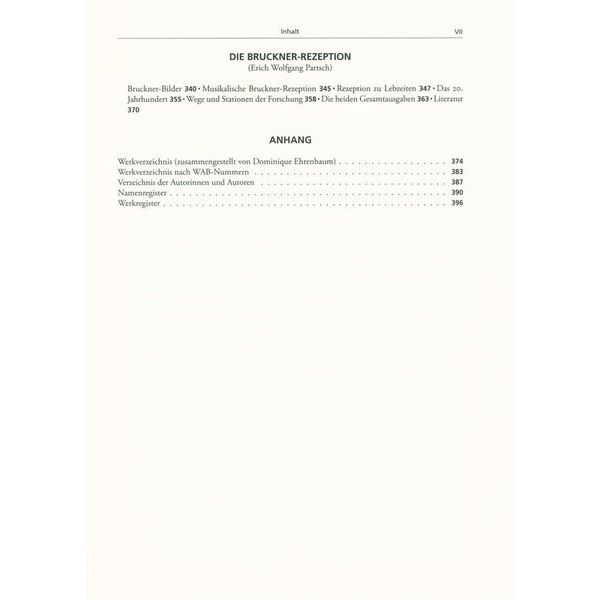 Brenreiter Bruckner-Handbuch