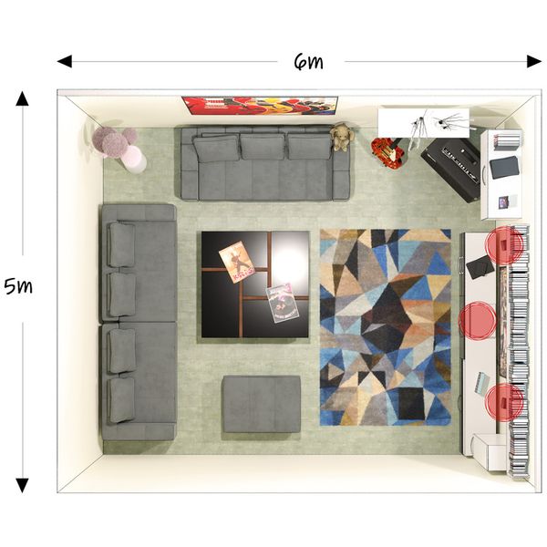 JBL Control 1 Amp Set
