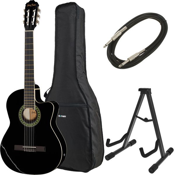 Harley Benton CG200CE-BK Bundle