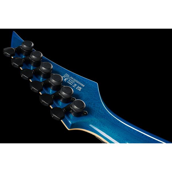 Solar Guitars S1.6AQOB Quilted Ocean Blue Br