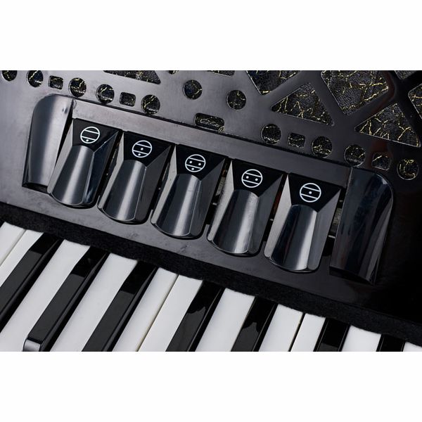 Startone Piano Accordion 72 Black MKII