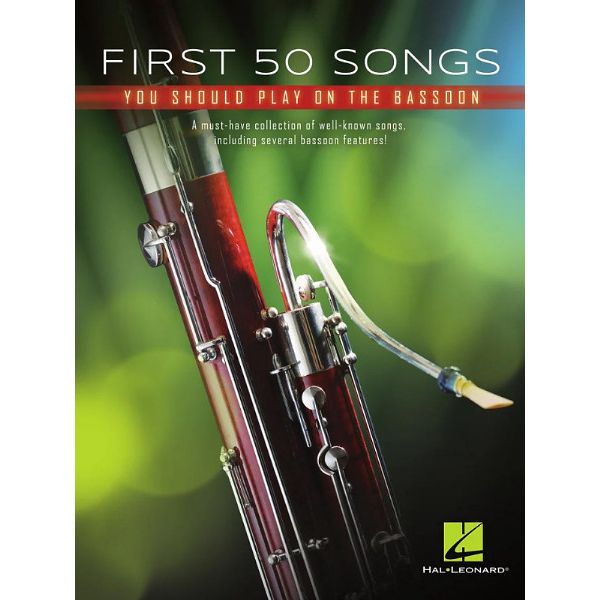 Hal Leonard First 50 Songs Bassoon