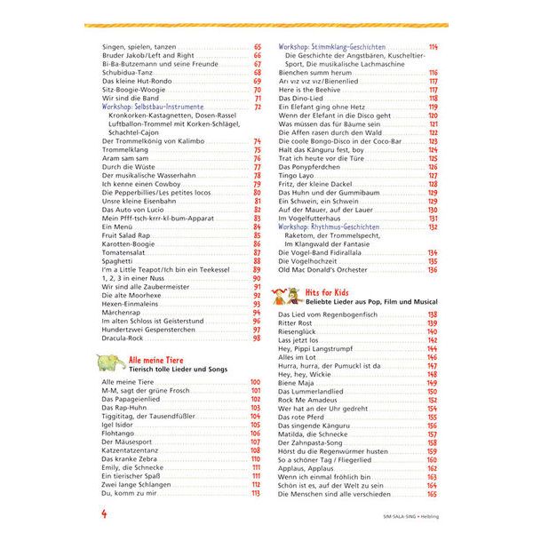Helbling Verlag Sim Sala Sing Das Liederbuch D